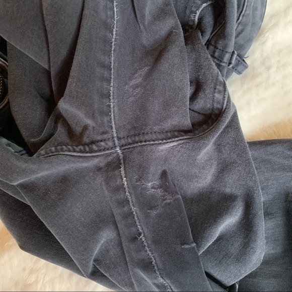 Navy American Eagle Hi Rise Jeggings - Picture 6 of 6